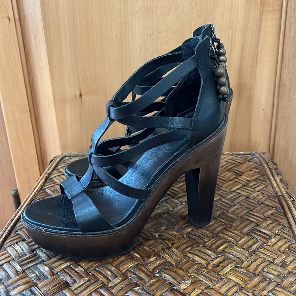 Black Ugg Heels - Picture 3 of 7